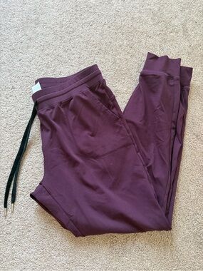 🦋 ZYIA ACTIVE - Purple Women’s Large Joggers